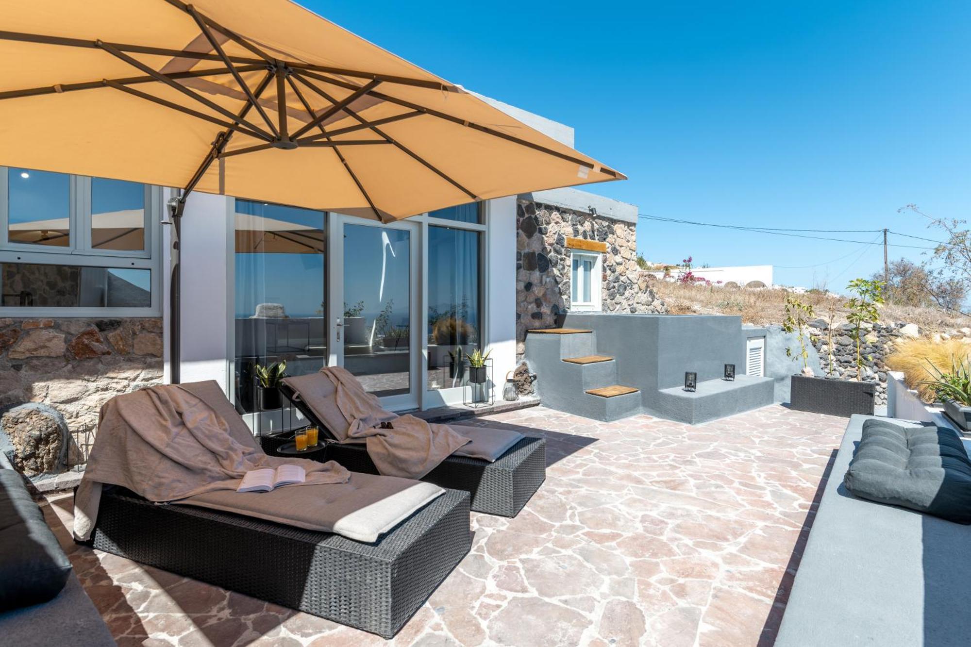 Geminos Complex Villas Kamári エクステリア 写真